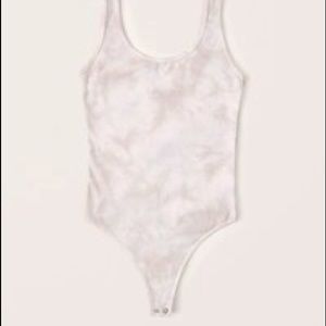 NWT tie dye Abercrombie body suit